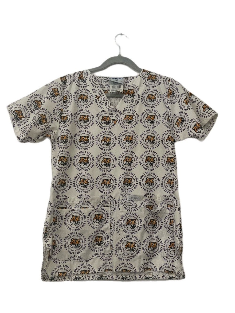 LSU Scrub Top